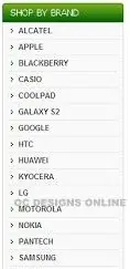 Cell phone accessories Yahoo! stores