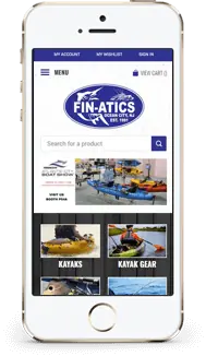 Fin-atics store on a phone