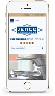 Jenco store on a phone