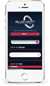Blum-Hiott Enterprises store on a phone