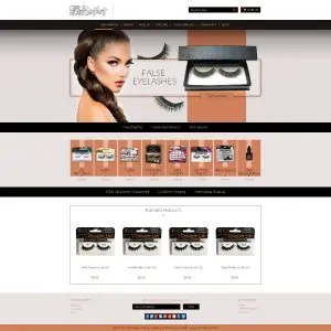 Girls Heart Lashes responsive Shopify store v1abc