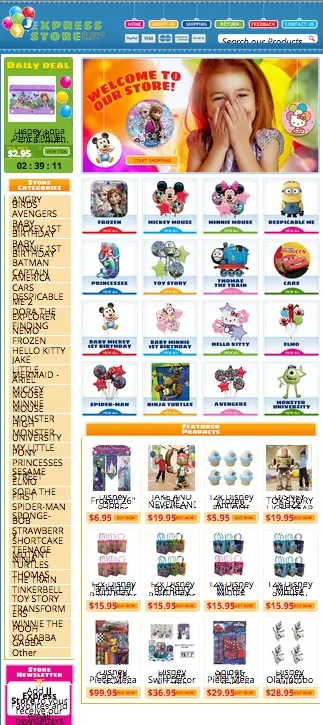 Graphics and Display eBay Store Design