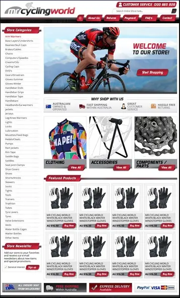 eBay Responsive Web Design