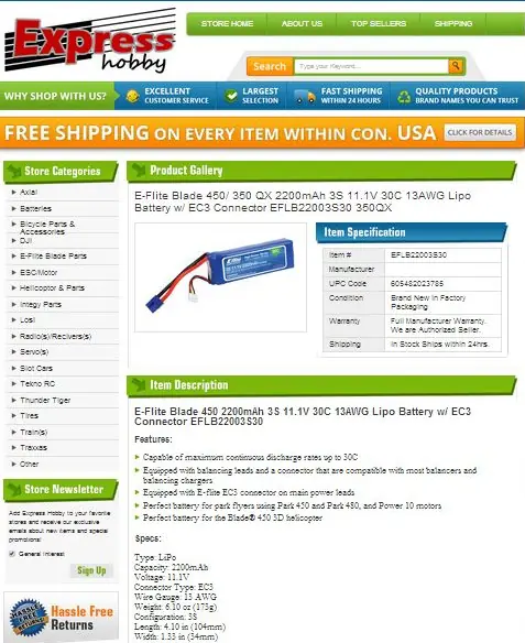 Express Hobby eBay Templates