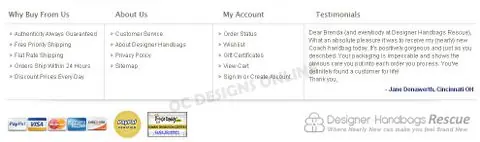 Example of Big Commerce Store Design
