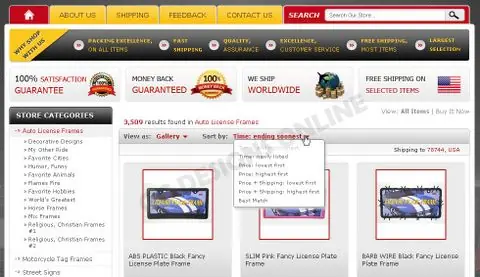 eBay store design and eBay listing template design eBay store and eBay listing template combo package