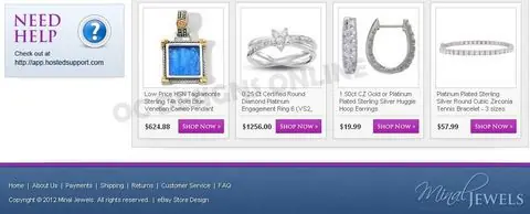 Sell jewelry online with eBay store design How to sell jewelry online with custom eBay store design