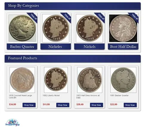 eBay store designs from OC Designs Online