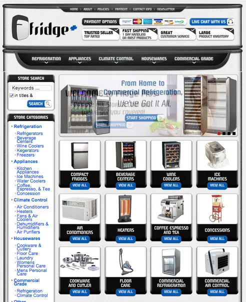 fridges on eBay