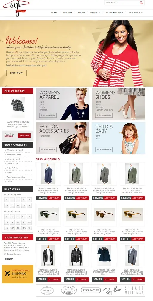 eBay store design