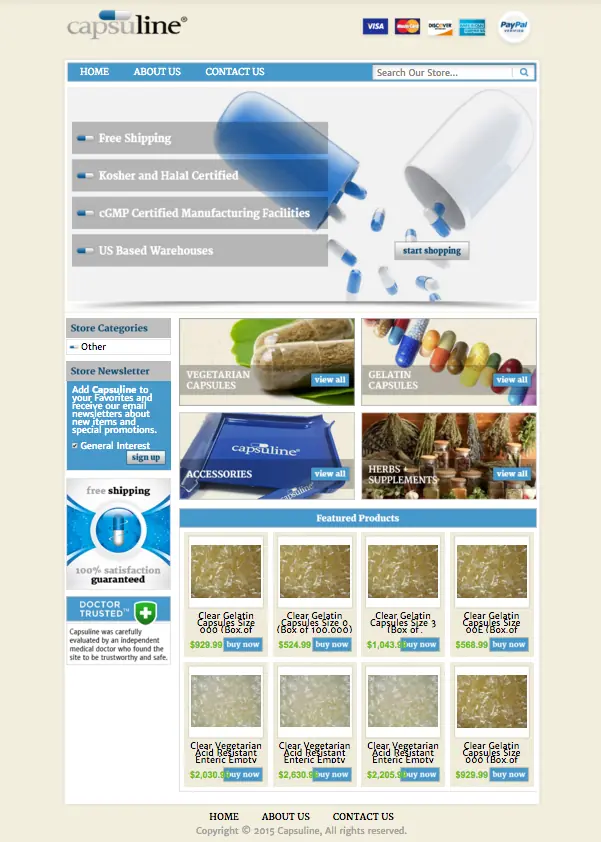 Capsuline sells more with this unique design