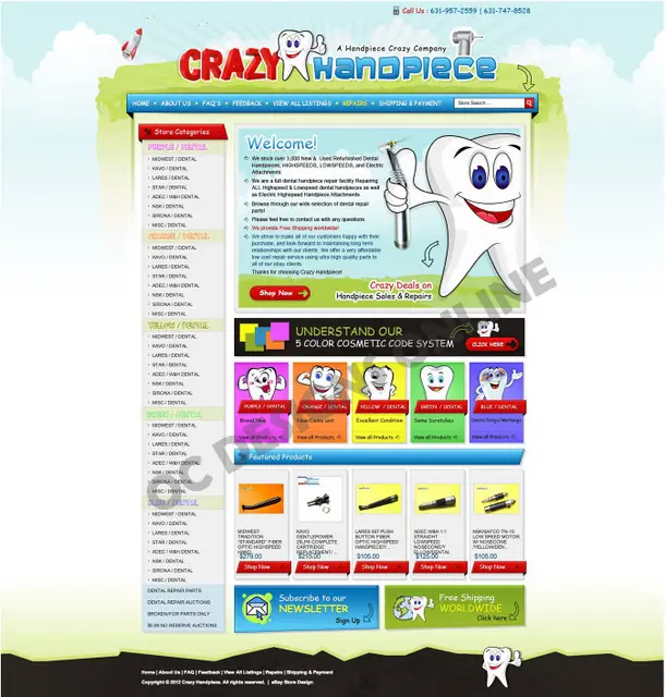 Custom e-commerce store designs