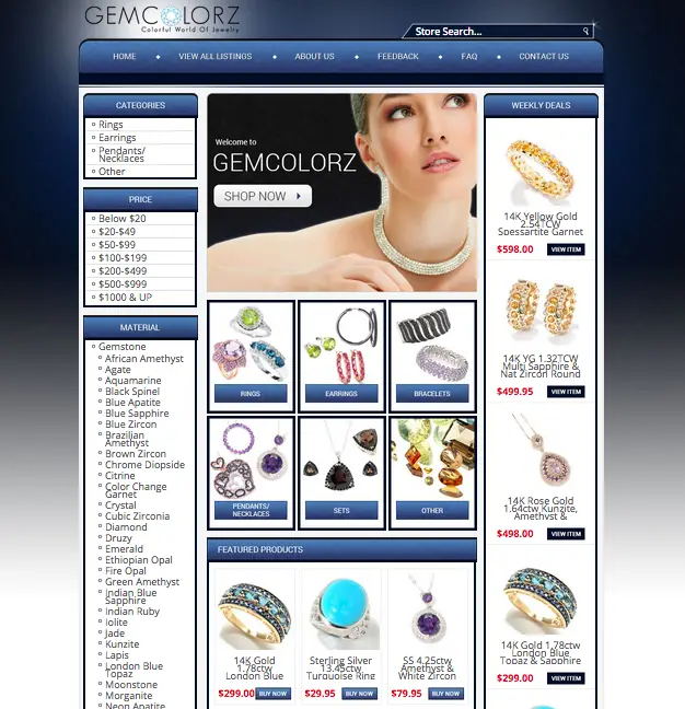 SEO increasing eBay designs
