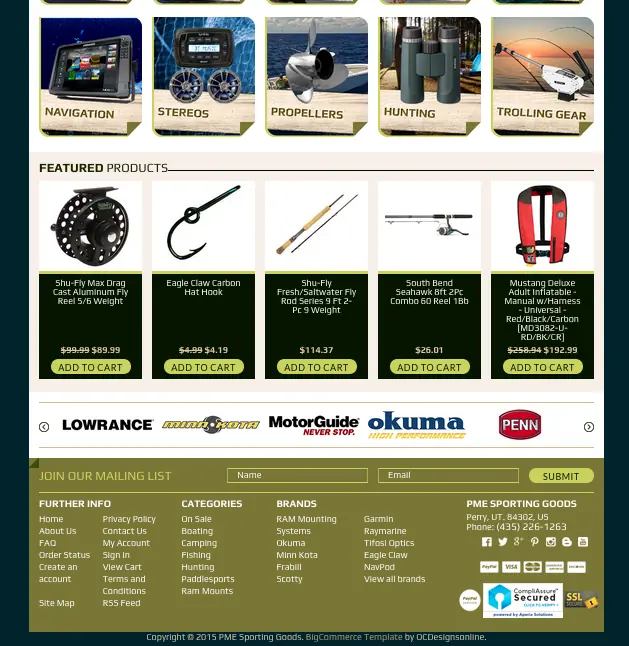 OCDesignsonline Bigcommerce examples