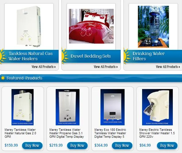 Inexpensive eBay store design for retailers