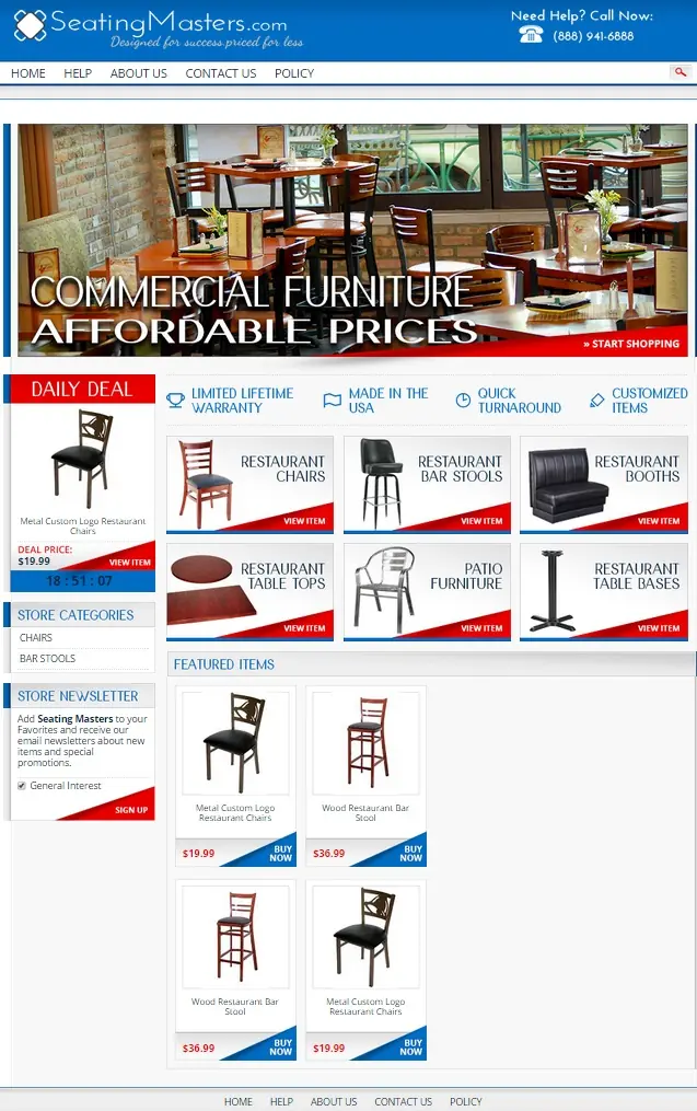 Custom eBay Store Design