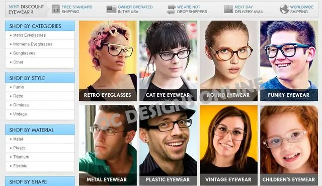 Specialty eBay store design