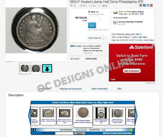 Free eBay listing template editor