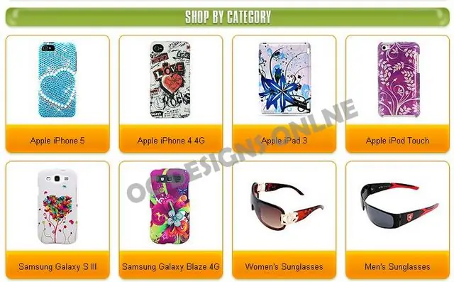 Custom Facebook and Twitter page design for ecommerce stores