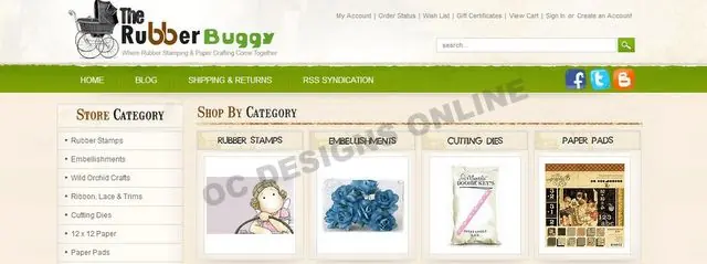 Store design by OC Designs Online