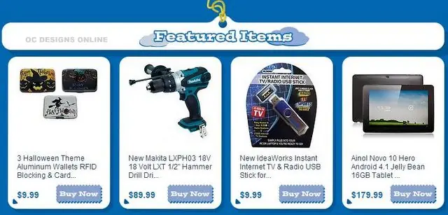 Pricing for eBay store design