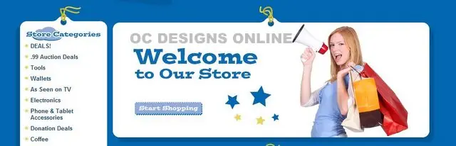 Variety Store eBay Design