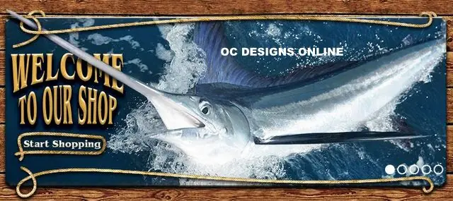 Fishing eBay store design