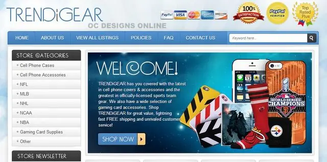 Store design by OC Designs Online