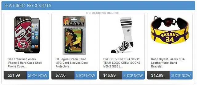 eBay custom listing templates