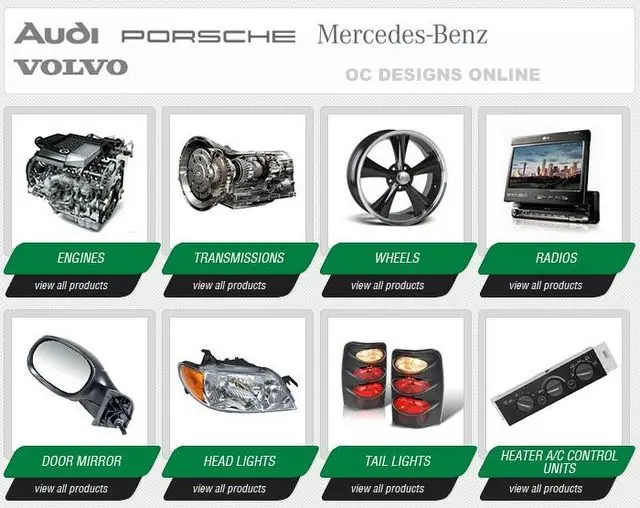 Images of custom eBay store designs