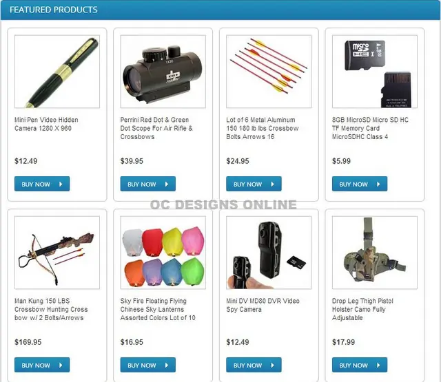 Volusion store features