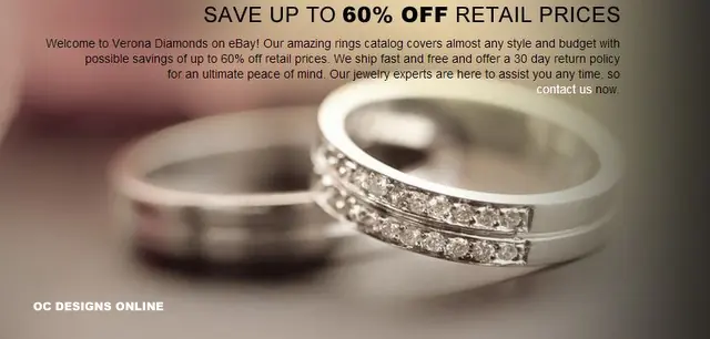 Fashion Accessory eBay store design