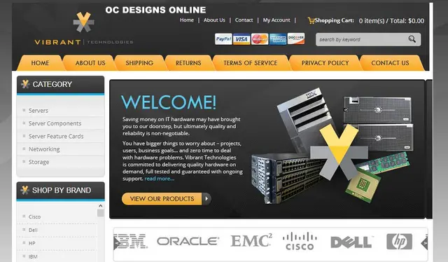 Store design by OC Designs Online