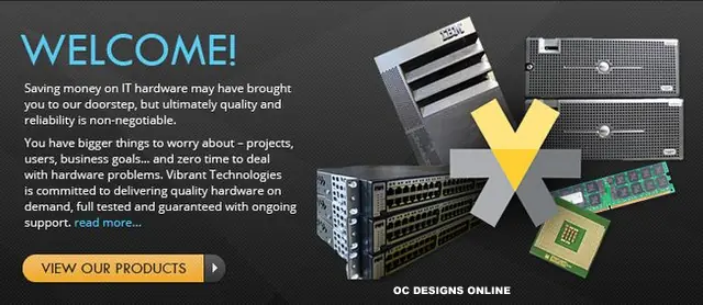 Example of custom 3dCart store design