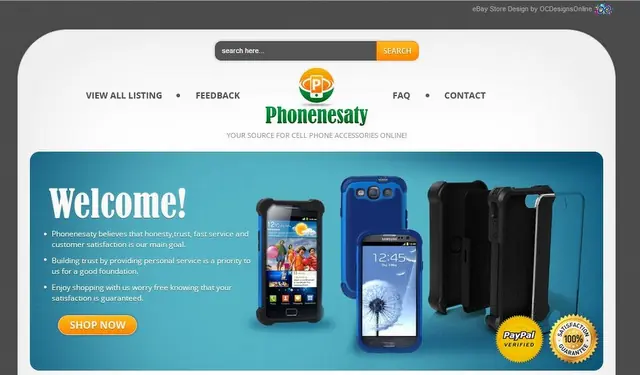 Best Cell Phone eBay Store Designs