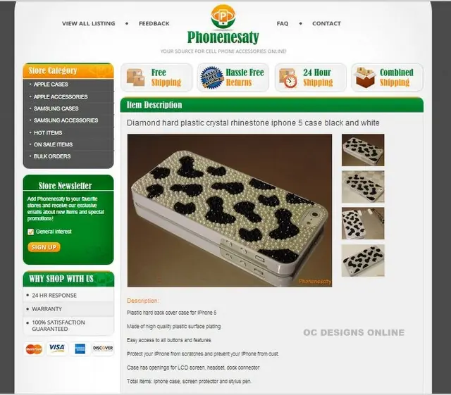 Custom eBay listing templates