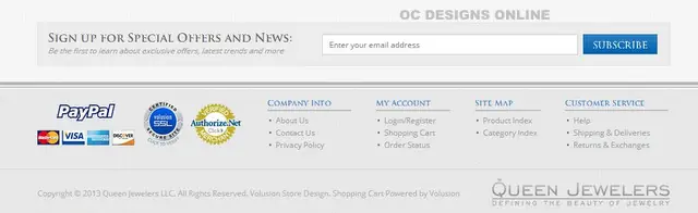 About Volusion Store Designs