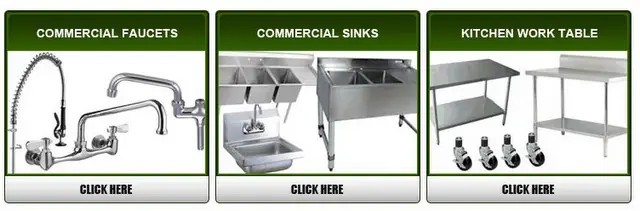 eBay store designs for online restaurant equipment retailers