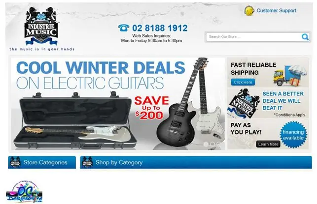 Get an Australia eBay store design