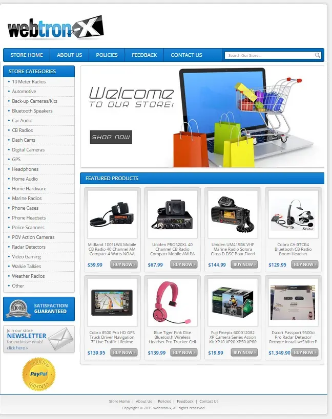 premade store package
