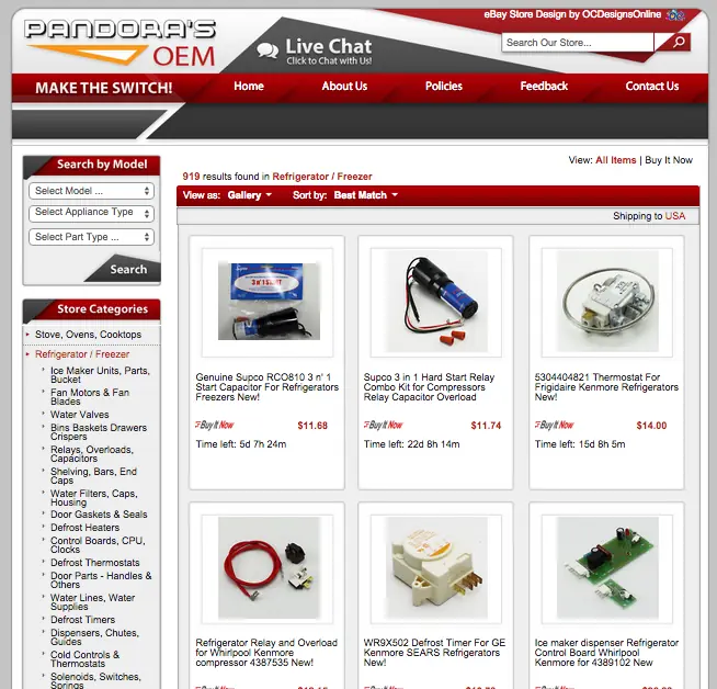 custom category pages
