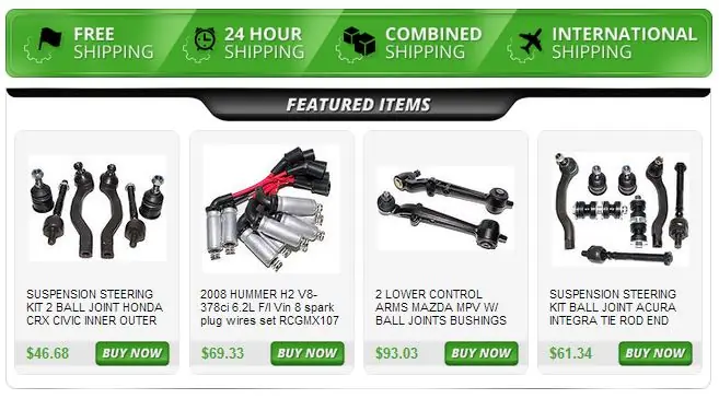 Custom eBay Store Templates