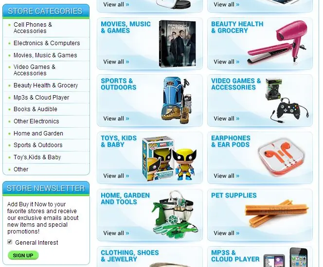 Custom eBay Store Templates