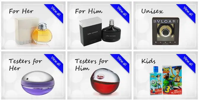 eBay custom category page