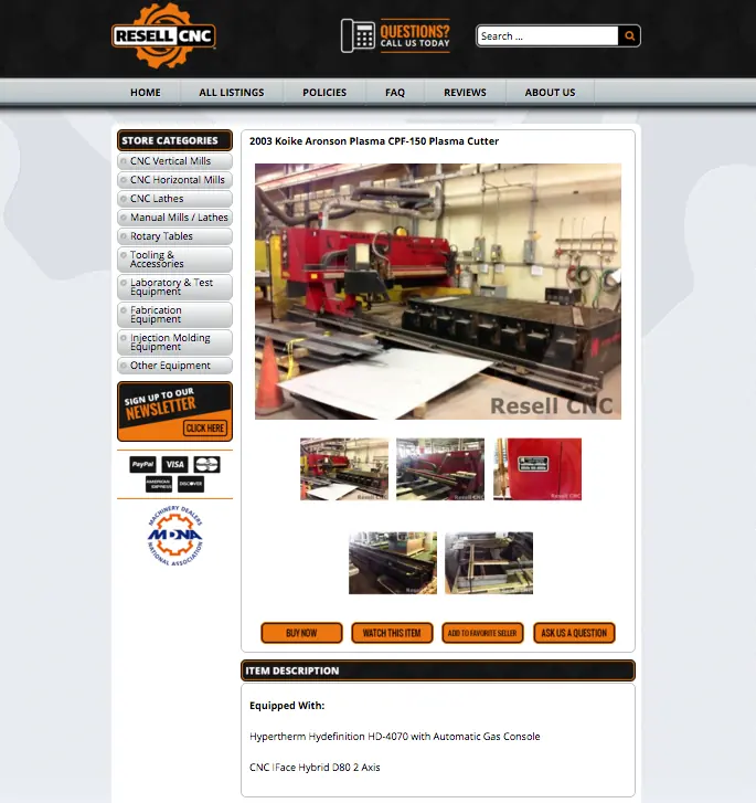 Custom listing templates from eBay stores
