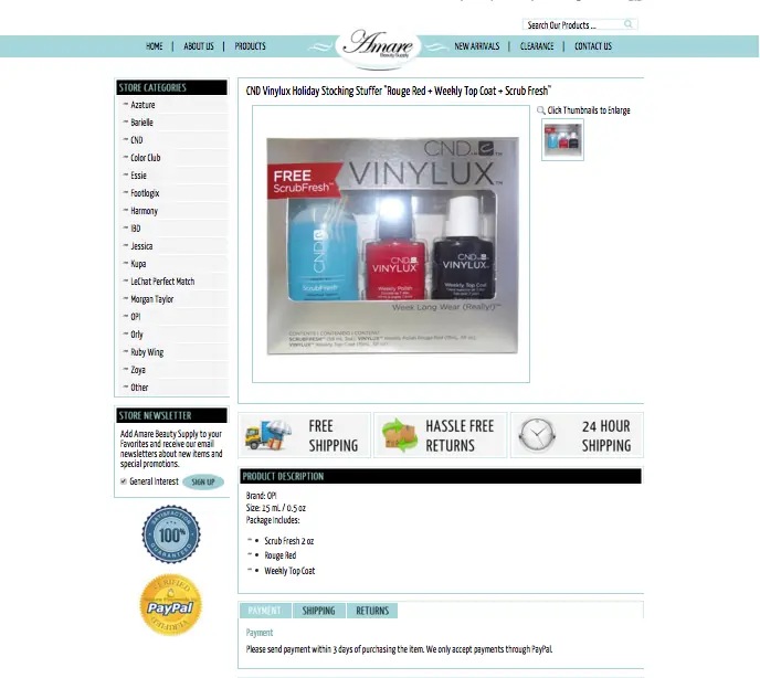 Custom listing templates from OCDesignsonline