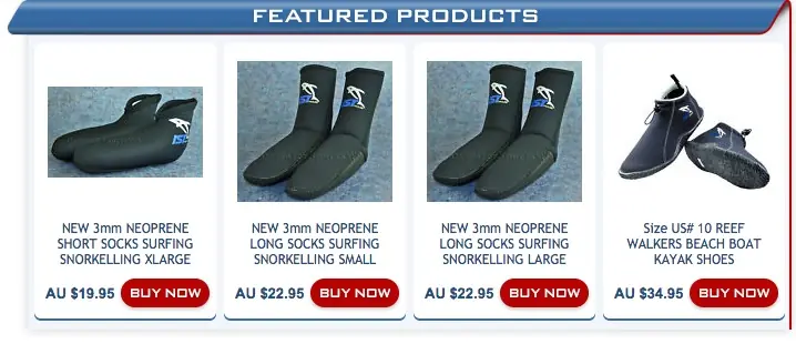 Custom eBay Store Footer