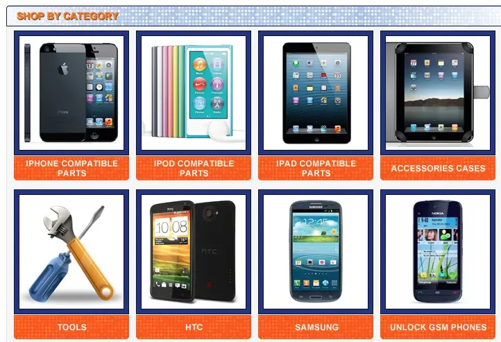 Custom eBay Store Footer
