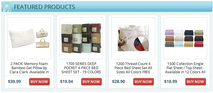Custom eBay Store Footer