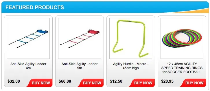 Custom Australia eBay Store Footer